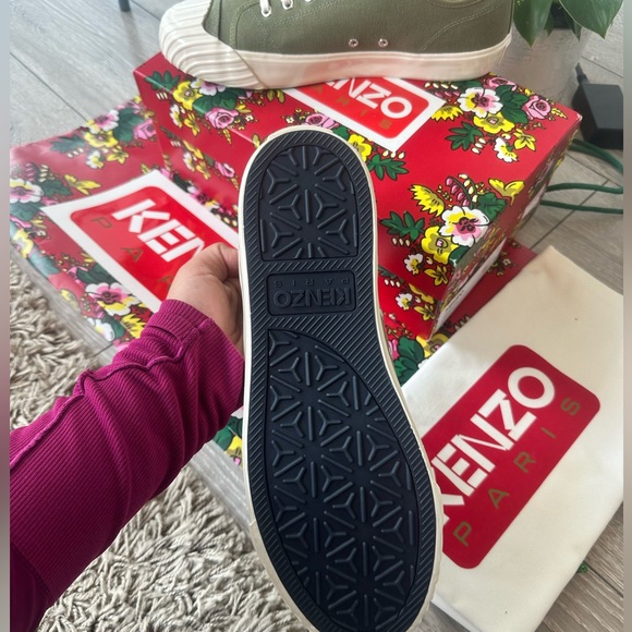 Kenzo School Low Top Sneakers size 44(US 10 Men) - Picture 5 of 6